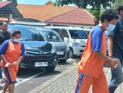 Polres Jombang Ungkap Kasus Pasutri Hamil 6 Bulan Perampok Rental Online, Mobil Korban Dikembalikan