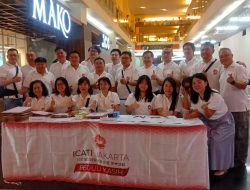 ICATI Jakarta Gelar Donor Darah dan Pemeriksaan Kesehatan Bersama PMI