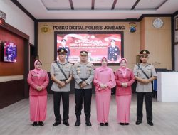 Rotasi Jabatan, Kapolres Jombang Pimpin Sertijab Kasat Samapta