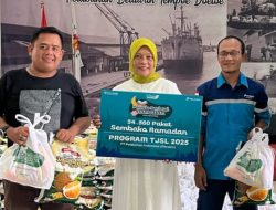 Program Pelindo Berbagi Ramadan 2025: PT Pelindo Regional 1 Belawan Salurkan 300 Paket Sembako