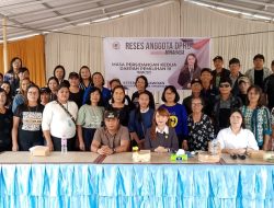 Reses Anggota DPRD Masa Persidangan II, Esterlita Kaawoan Serap Aspirasi Masyarakat Desa Tempang Dua, Langowan Utara