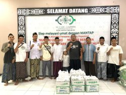Semangat Berbagi di 10 Hari Terakhir Ramadan, MWC NU Tarakan Barat dan LazizNU Salurkan Takjil