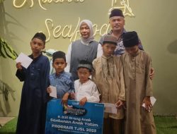 Pelindo Regional 1 Belawan Santuni Anak Yatim dalam Program TJSL 2025