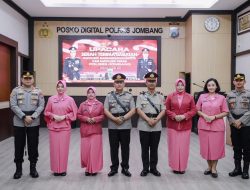 Penyegaran Organisasi, Kapolres Jombang Pimpin Sertijab 2 Kapolsek