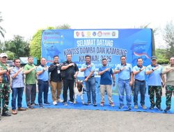 Lanud Soewondo Gelar Kontes Domba dan Kambing Nasional 2025, Meriahkan HUT ke-79 TNI AU