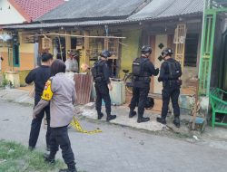 Penemuan Mortir di Jombang, Tim Gegana Polda Jatim Lakukan Disposal Aman