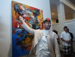 Kalemdiklat Polri Gelar Pameran Lukisan Tunggal di Ubud, Wamen Kebudayaan Buka Resmi
