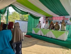 Loso Mena Sosialisasikan Ideologi Pancasila dan Wawasan Kebangsaan di Desa Bantan Dolok Masihul