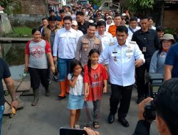 Gubernur Sulut dan DPD Gerindra Tinjau Lokasi Banjir di Minahasa dan Salurkan Bantuan