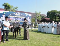 Polres Jombang Distribusikan 32 Hewan Kurban ke Pesantren, Panti Asuhan, dan Masjid