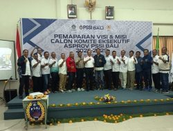 KONI Bali Gelar Pemaparan Visi Misi Calon Ketua Umum Asprov PSSI Bali 2025–2029