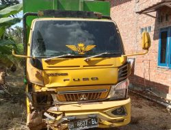 Kecelakaan Maut di Jalintim Muba, Pemudik Tewas Tabrak Truk Sawit