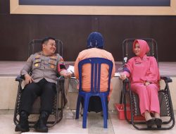 Peringati HUT Bhayangkara ke-79, Polres Jombang Gelar Aksi Donor Darah