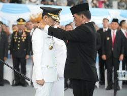 Gubernur Yulius Selvanus Lantik Bupati dan Wakil Bupati Talaud Periode 2025–2030