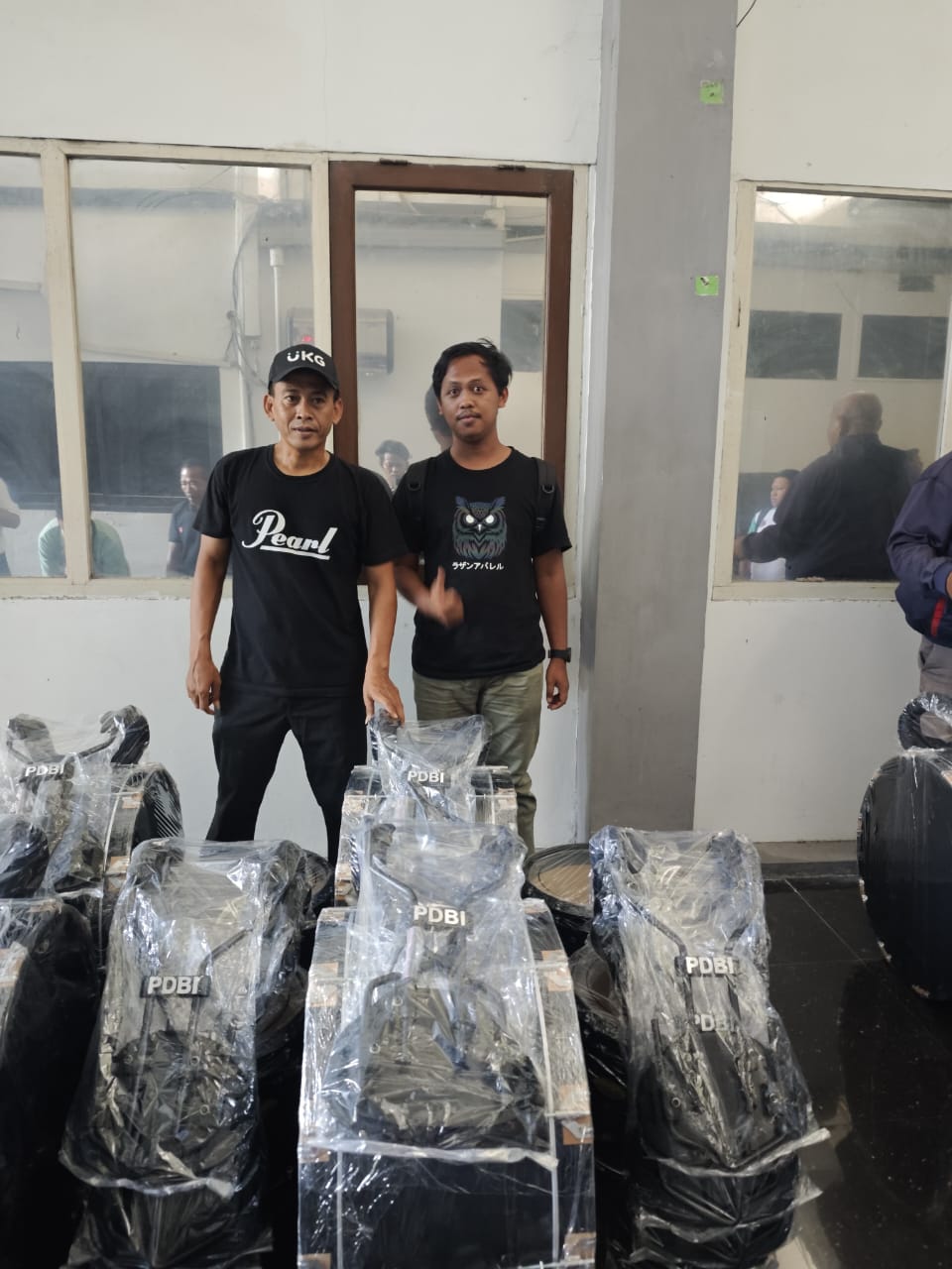 Foto: Manager PDBI Kabupaten yang Hadir dan Menerima Bantuan.
