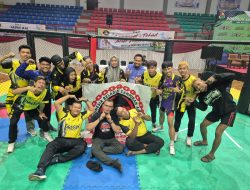Diwarnai Insiden, Kabupaten Gresik Raih Juara Umum IBCA MMA di Porprov IX Jatim