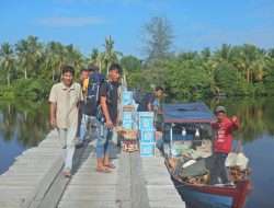 Pemuda Gosong Telaga Timur Ikut Sukseskan Persiapan Acara Syukuran Pulau Panjang