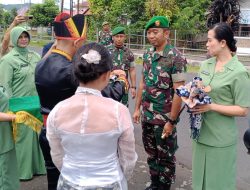 Letkol Inf Bona Ventura Resmi Jabat Dandim 1302/Minahasa Gantikan Letkol Inf Mutakbir