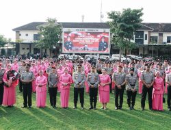 77 Personel Naik Pangkat, Kapolres Jombang Tekankan Tanggung Jawab dan Integritas