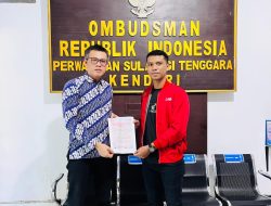 LMND Sultra Dampingi Mahasiswa STMIK Bina Bangsa Laporkan Dugaan Pelanggaran Sanksi Kampus ke Ombudsman