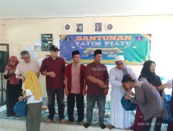 Alumni SMPN 1 Rengasdengklok Angkatan 1993 Gelar Santunan Anak Yatim-Piatu