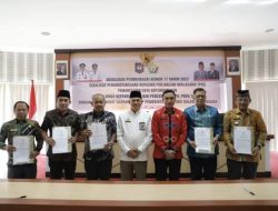 Sekda Sultra Buka Sosialisasi Permendagri 17/2023 dan Teken PKS Pemanfaatan Data Kependudukan