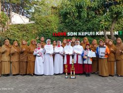 SDN Kepuhkiriman 1 Waru Berikan Apresiasi Siswa Berprestasi