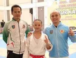 Kabupaten Jombang Panen Juara Karate Putri O2SN 2025 Tingkat Provinsi