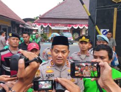 Wujud Solidaritas, Polres Jombang dan Ratusan Ojol Gelar Salat Gaib untuk Affan Kurniawan