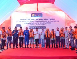 KSOP dan BPTD Sosialisasi Keselamatan Pelayaran: Bagikan Jaket Pelampung di Kendari