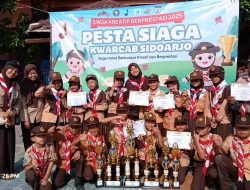 SDN Kepuhkiriman 1 Raih Juara Umum di Pesta Siaga 2025 Sidoarjo