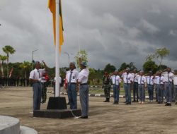 Pasukan Paskibra Badau Siap Kibarkan Bendera di Perbatasan RI-Malaysia