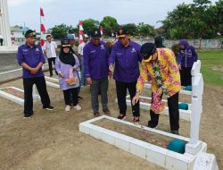 Peringati HUT ke-80 RI, DPD IKAL Lemhannas Kepri dan SMAN 27 Batam Gelar Upacara Tabur Bunga
