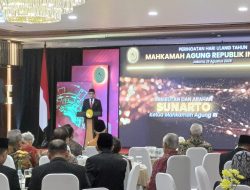 Ketua MA: Aparatur yang Sejahtera Lebih Tahan Godaan Suap