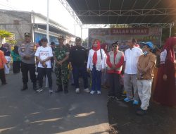 Warga Desa Mangaran Peringati HUT ke-80 RI dengan Gerak Jalan Meriah