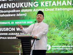Orasi Kebangsaan di Rakor KAHMI, Menteri Nusron Wahid Tegaskan Pentingnya Keadilan dalam Pengelolaan Tanah