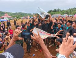 Menang 5-3 Atas Tue-Tue, Tim Ulu Sawa Rebut Piala Bergilir PORCA Laonti
