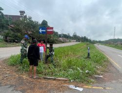 Tekan Angka Kecelakaan, Dua Desa di Kapuas Hulu Gelar Sosialisasi Tertib Lalu Lintas