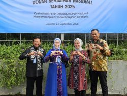 Hadiri Rakernas Dekranas, Jombang Siap Jadi Ujung Tombak Pengembang Kerajinan Lokal