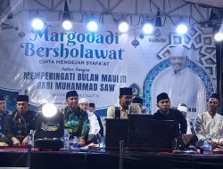 Meriah dan Khidmat, Margodadi Bersholawat Peringati Maulid Nabi