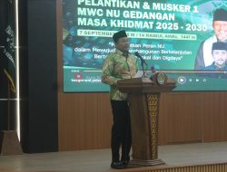 Dorong Sinergi, Bupati Sidoarjo Hadiri Pelantikan MWC NU Gedangan