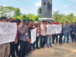Tuntut Audit Anggaran, Insan Pers Tubaba Gelar Aksi Damai Hingga Bakti Sosial