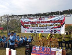 POR SD 2025 Tingkat Kecamatan Cerme Resmi Digelar, Cetak Atlet Muda Potensial