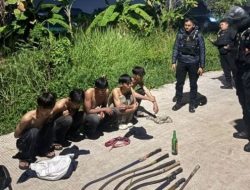 Polres Karawang Amankan 5 Remaja Diduga Hendak Tawuran