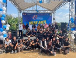 Peringati Bulan Bakti ke-65, Karang Taruna Gunung Sindur Gelar Senam dan Beri Bantuan UMKM