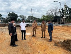 DPRD Soroti Proyek Taman Kota Bangkinang, Kadis PUPR: Anggaran Rp3,8 Miliar untuk Drainase dan Pedestrian