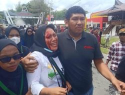 Bentrok dengan Polisi, Ketua HMI Malut Alami Luka Serius saat Demo di Halmahera Selatan