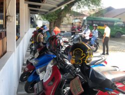 Tak Diambil Pemilik, PN Kayuagung Tetapkan 32 Motor Sitaan Tilang untuk Dilelang