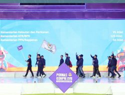 PORNAS KORPRI XVII Resmi Dibuka di Palembang, Kementerian ATR/BPN Siap Perebutkan Juara di 7 Cabor