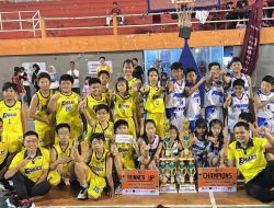 Tim Basket SD Petra Jombang Sabet Juara 1 di Tiga Kompetisi Berbeda